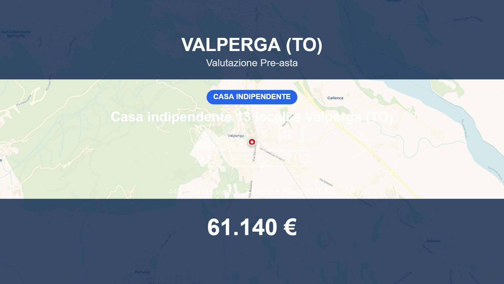 Villa in vendita a Valperga