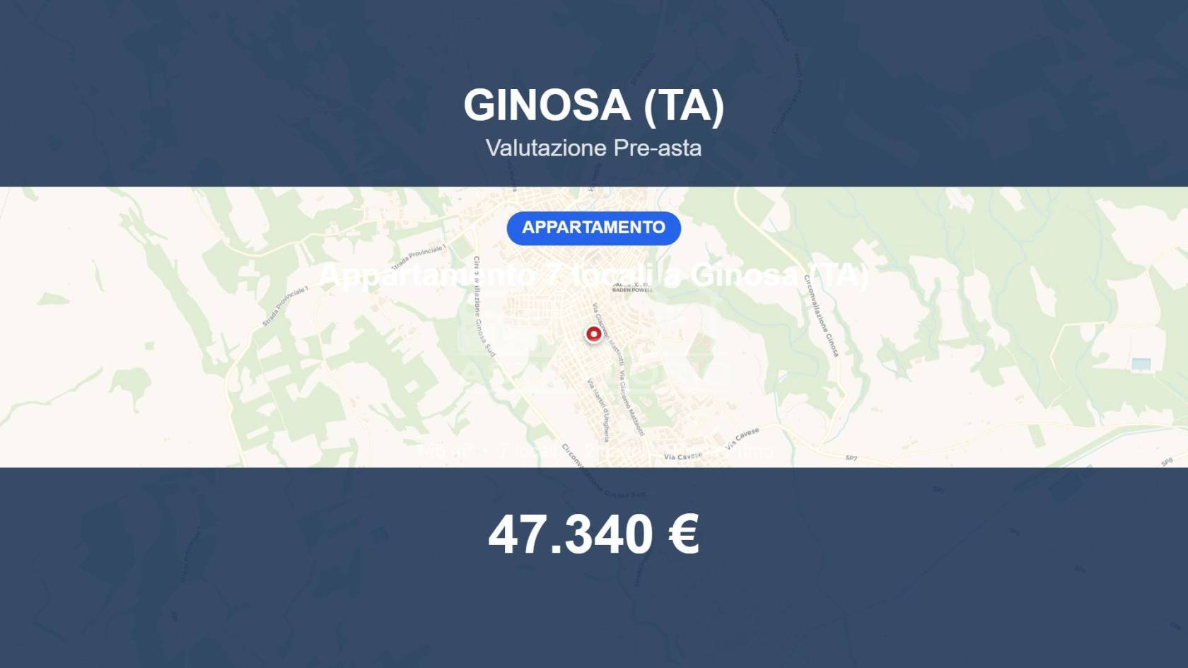 Appartamento in vendita a Ginosa