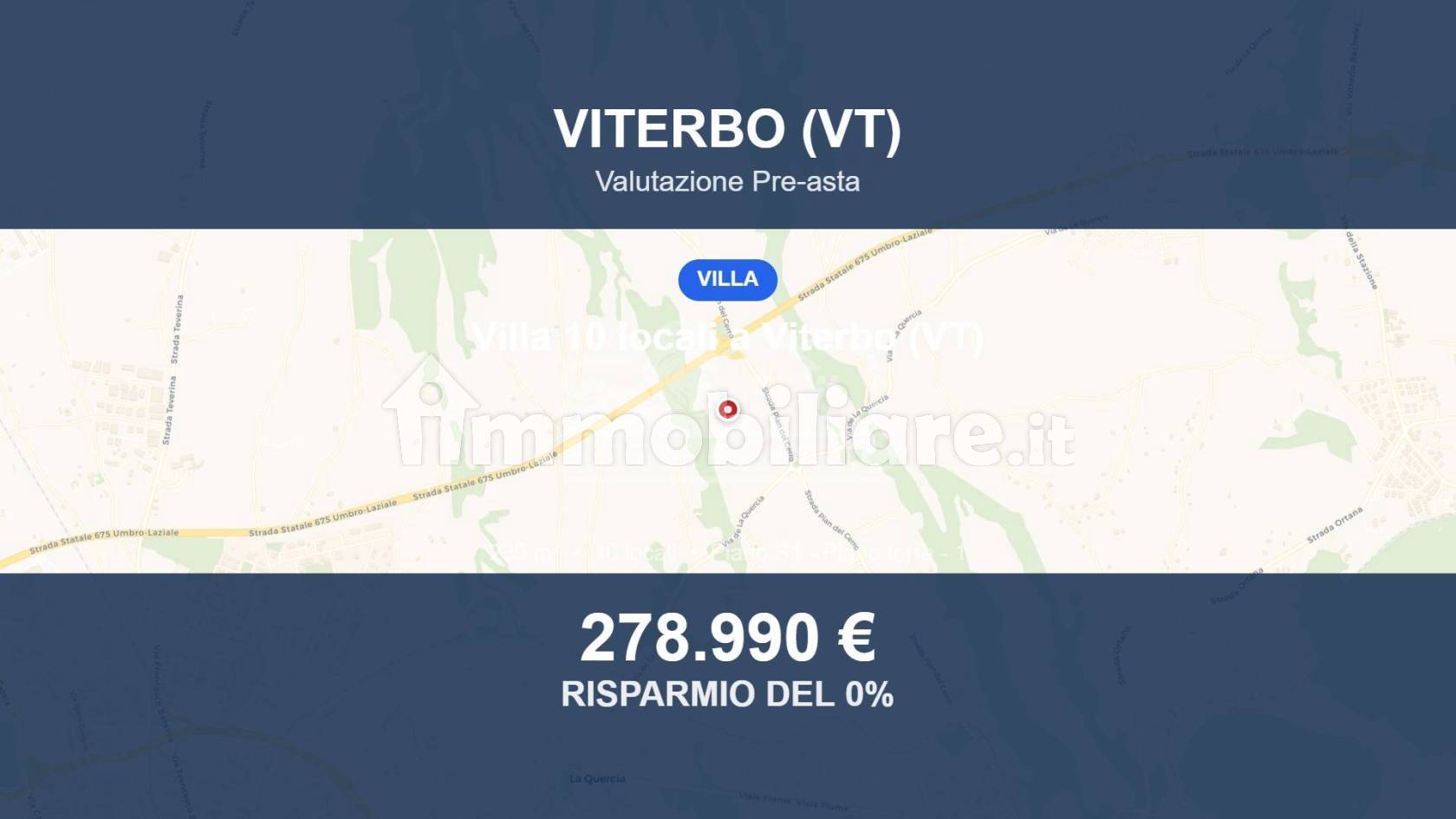 Villa in vendita a Viterbo