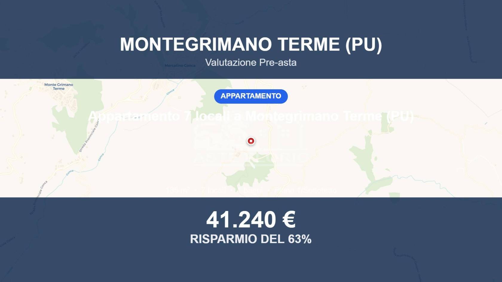 Appartamento in vendita a Monte Grimano Terme