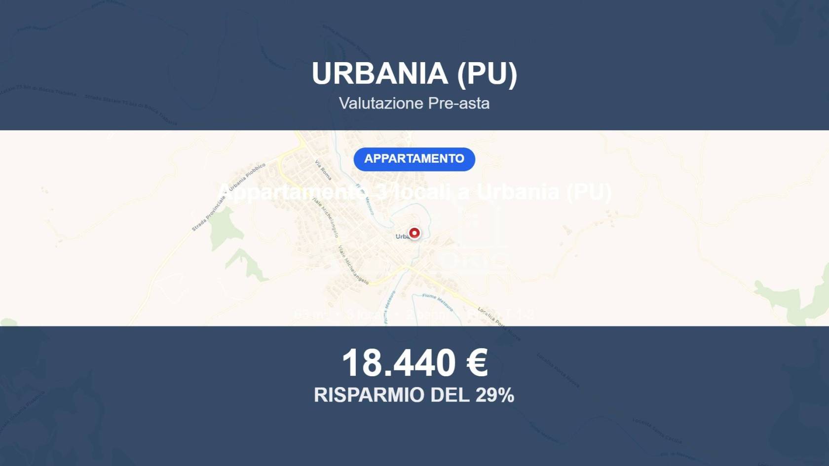 Appartamento in vendita a Urbania