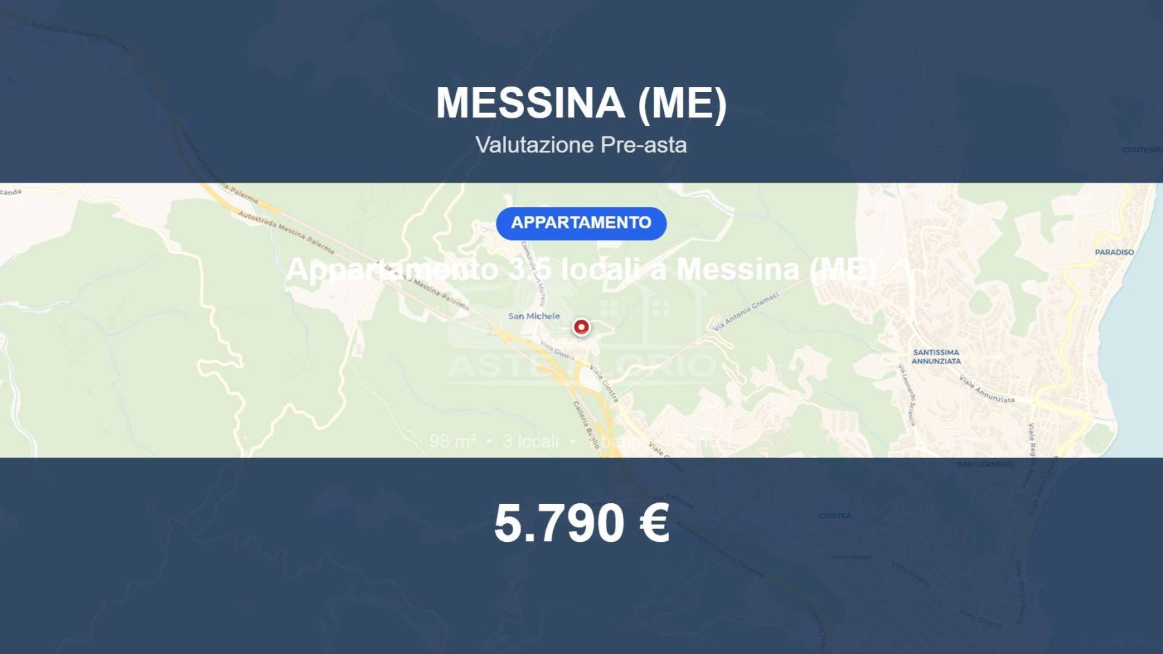 Appartamento in vendita a Messina