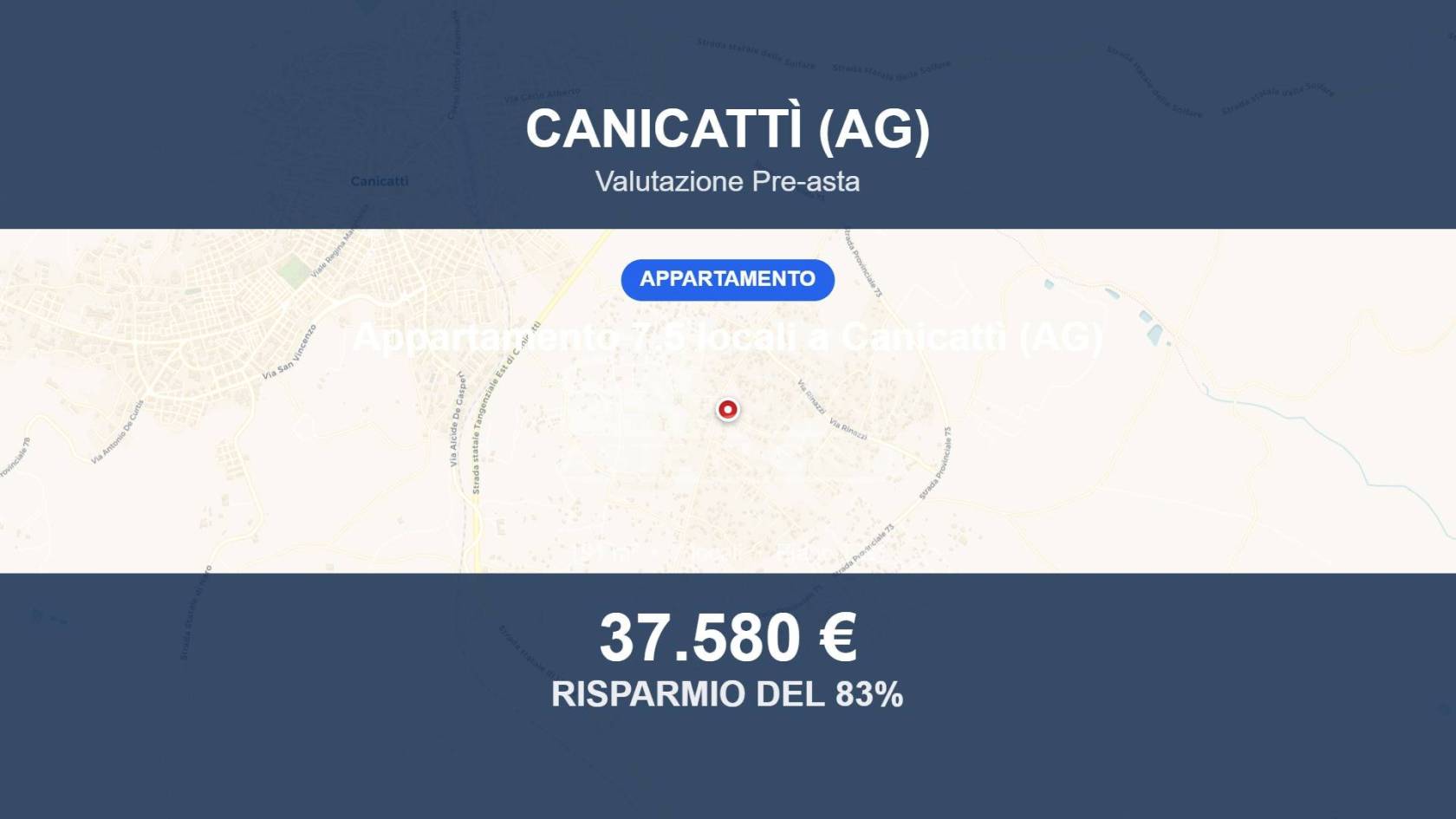 Appartamento in vendita a Canicattì