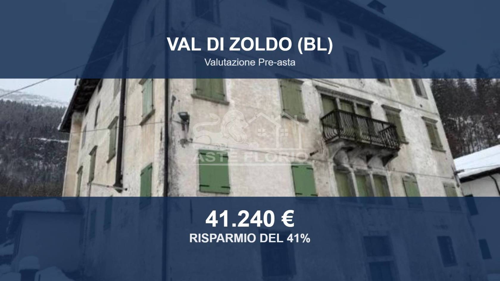 Appartamento in vendita a Val di Zoldo