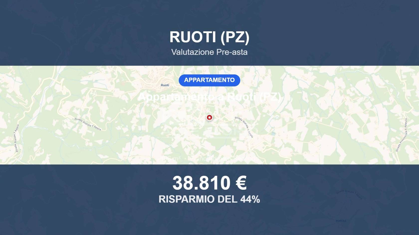 Appartamento in vendita a Ruoti