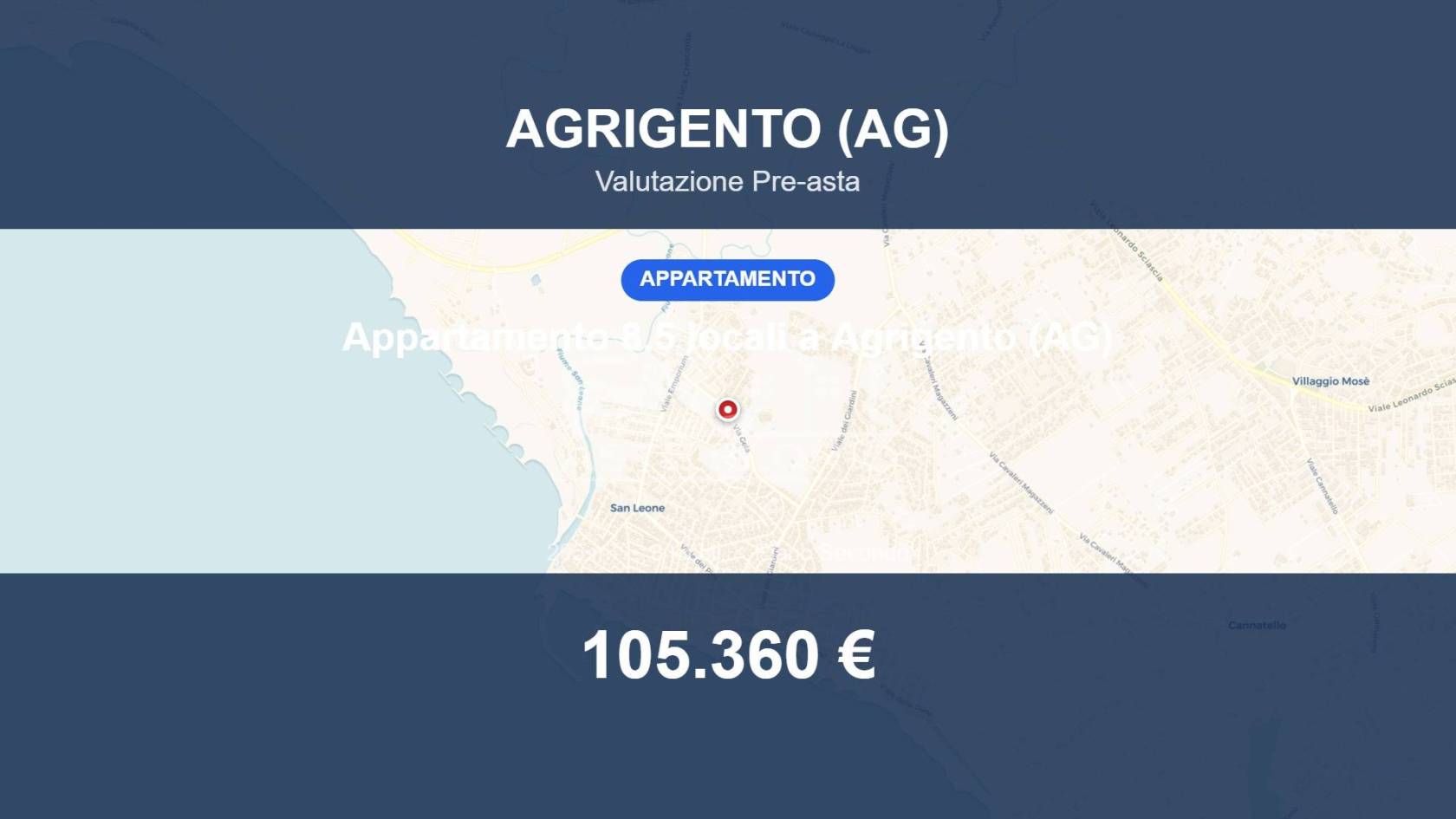 Appartamento in vendita a Agrigento