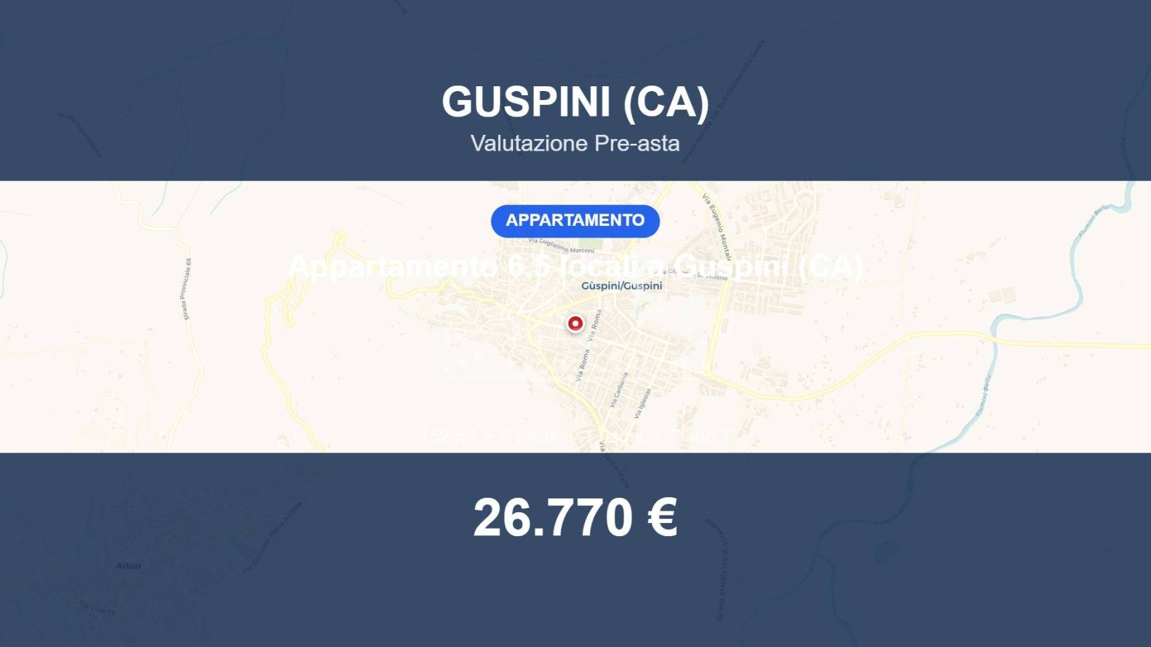 Appartamento in vendita a Guspini
