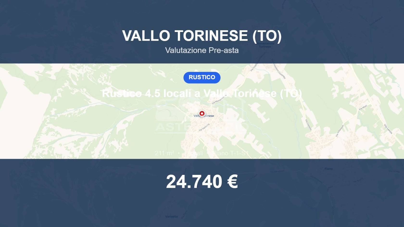 Rustico - Casale in vendita a Vallo Torinese