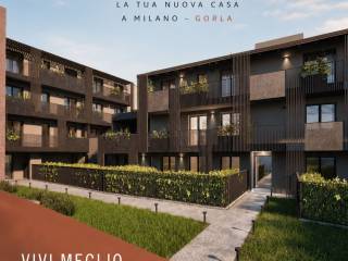 Trilocale via Teocrito 52, Gorla, Milano