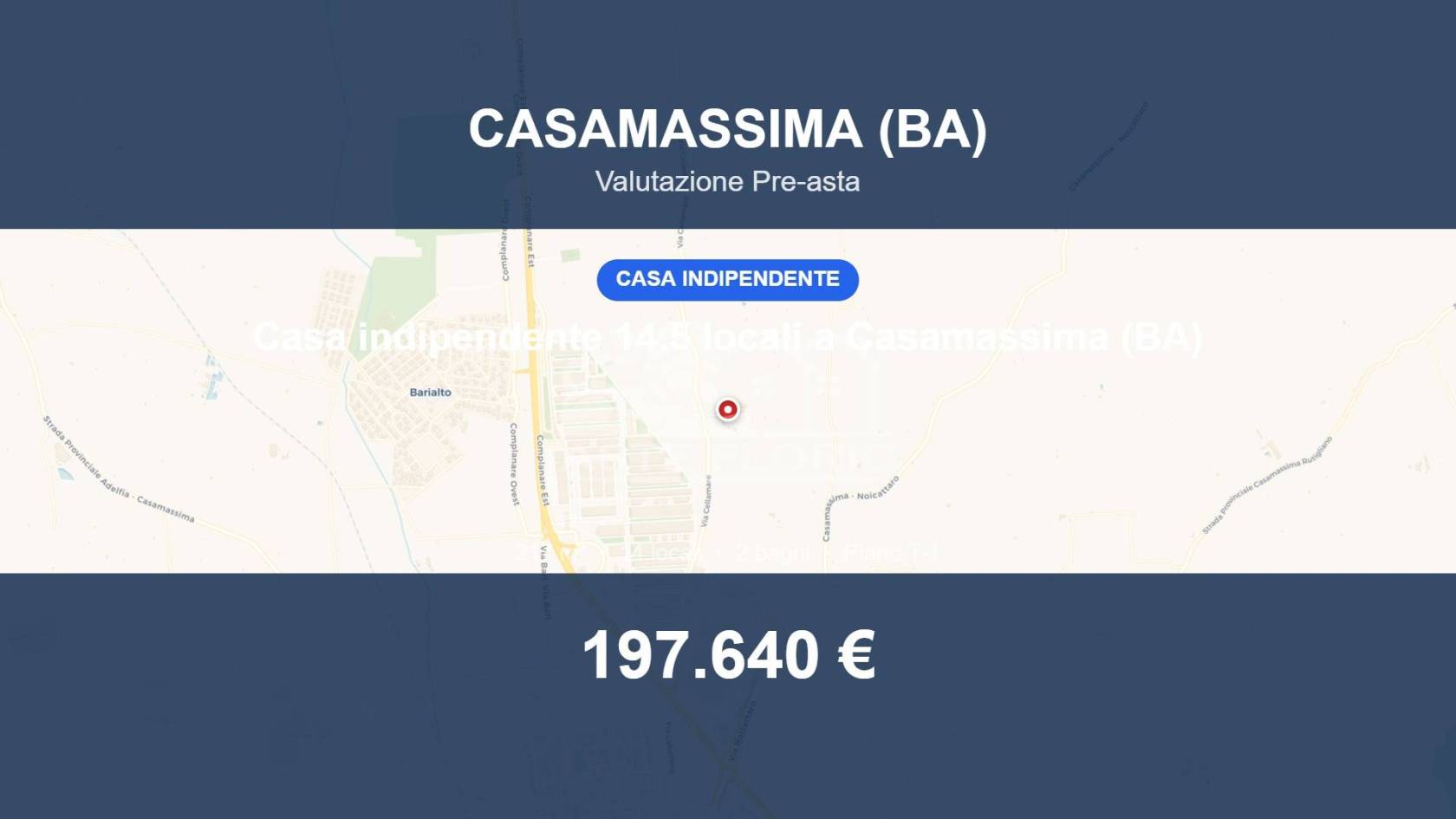 Villa in vendita a Casamassima