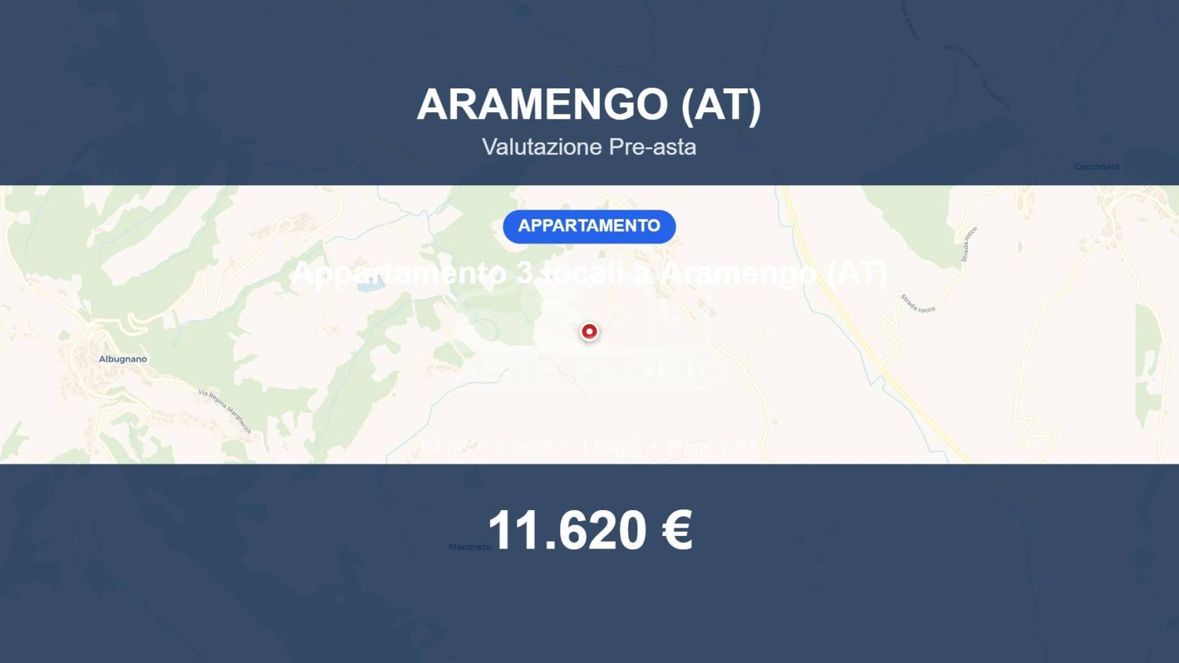 Appartamento in vendita a Aramengo