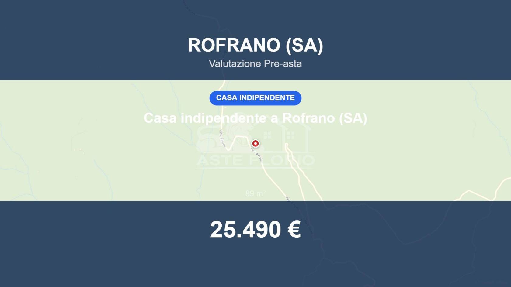 Villa in vendita a Rofrano
