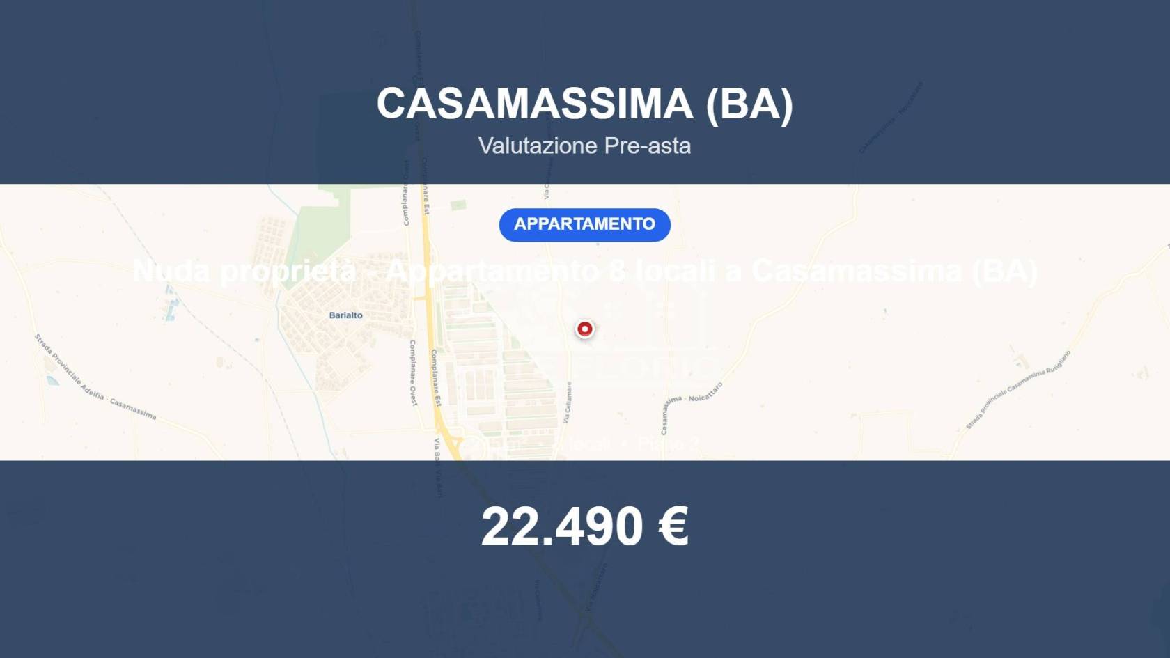 Appartamento in vendita a Casamassima