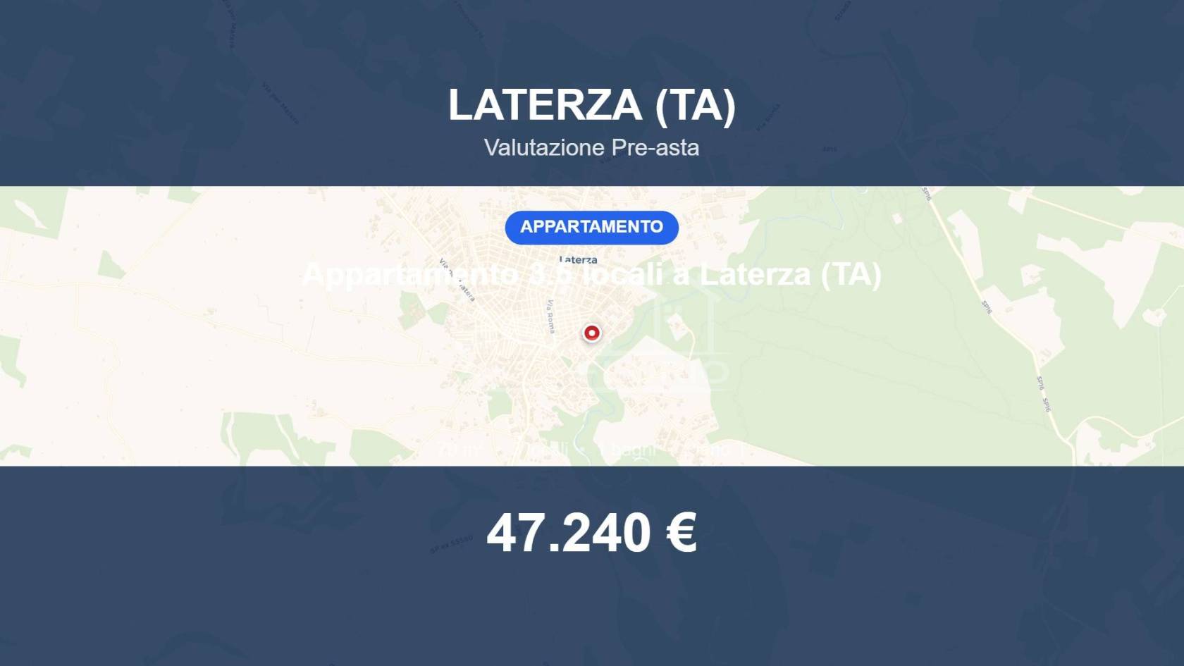 Appartamento in vendita a Laterza