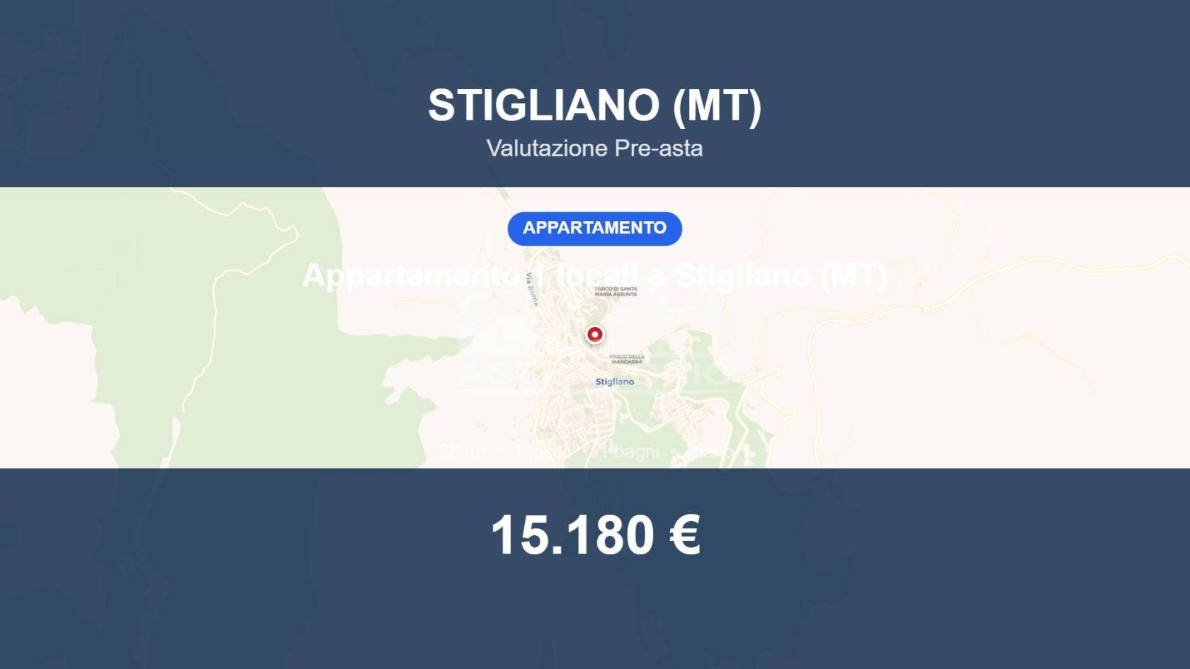 Appartamento in vendita a Stigliano