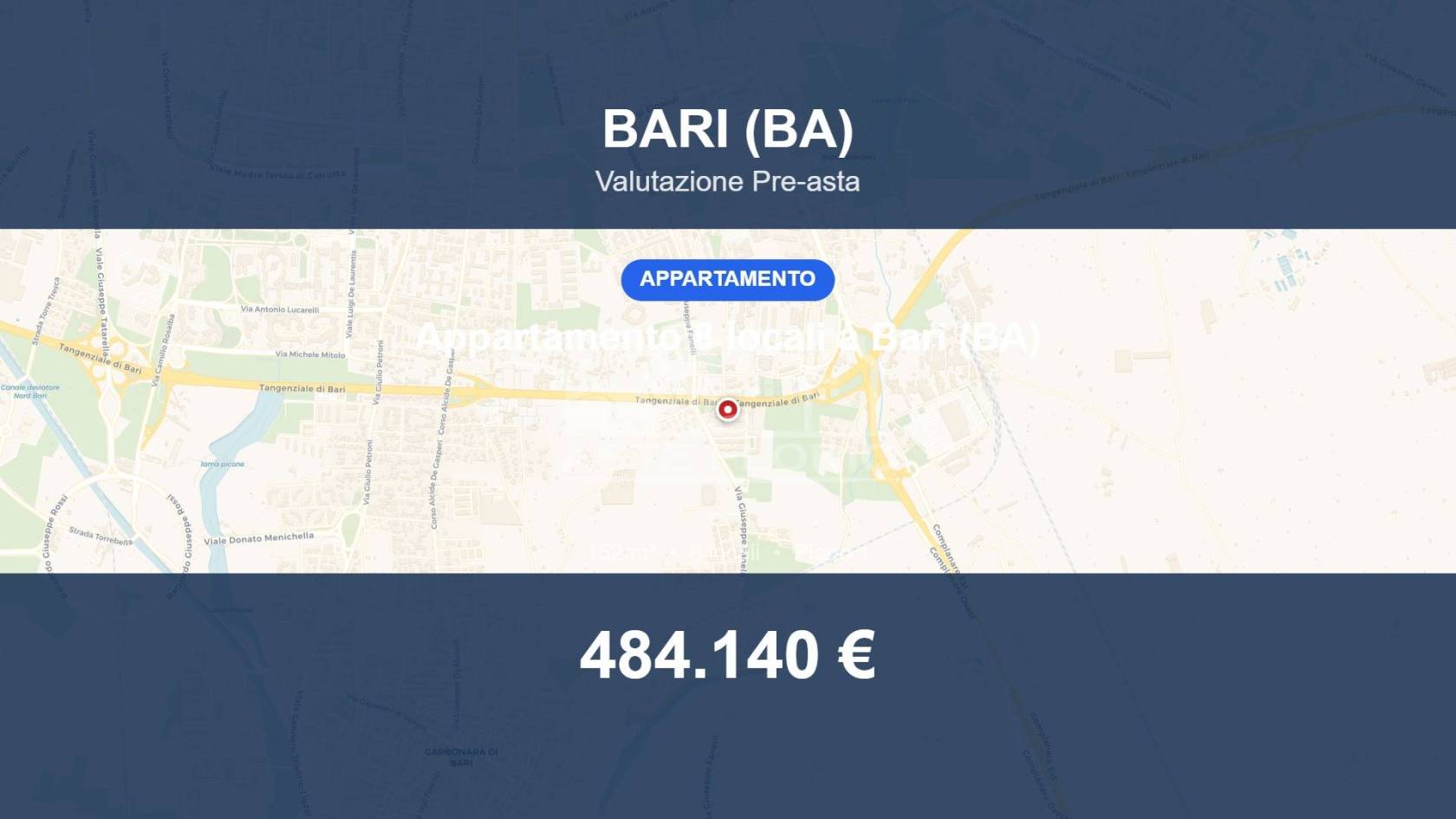 Appartamento in vendita a Bari