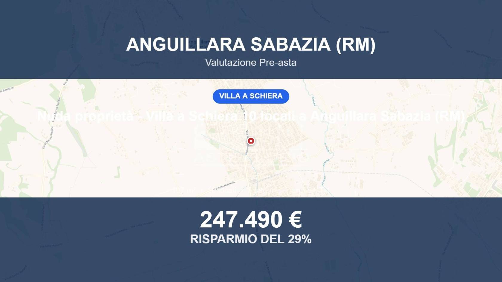 Villetta a schiera in vendita a Anguillara Sabazia