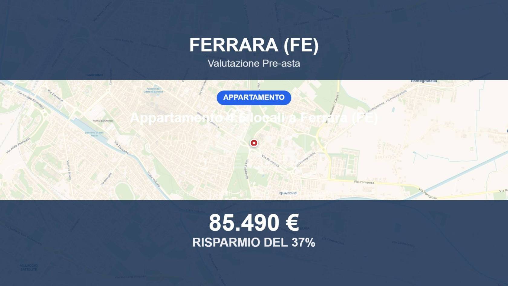 Appartamento in vendita a Ferrara
