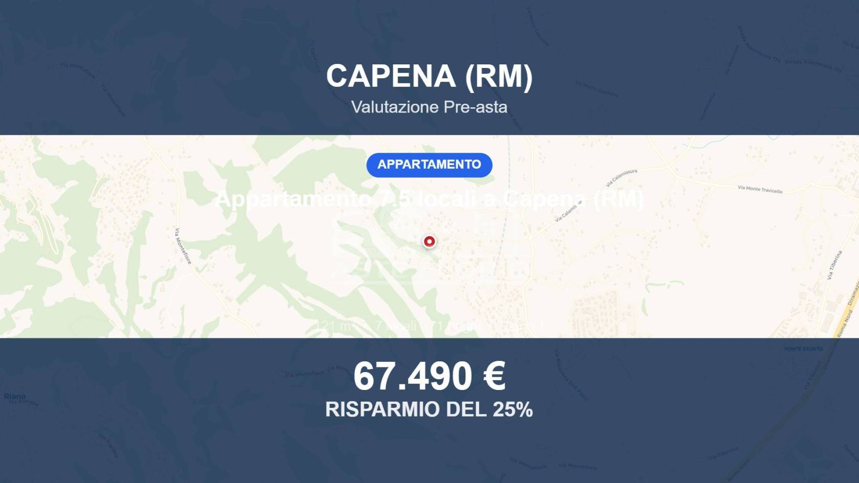 Appartamento in vendita a Capena