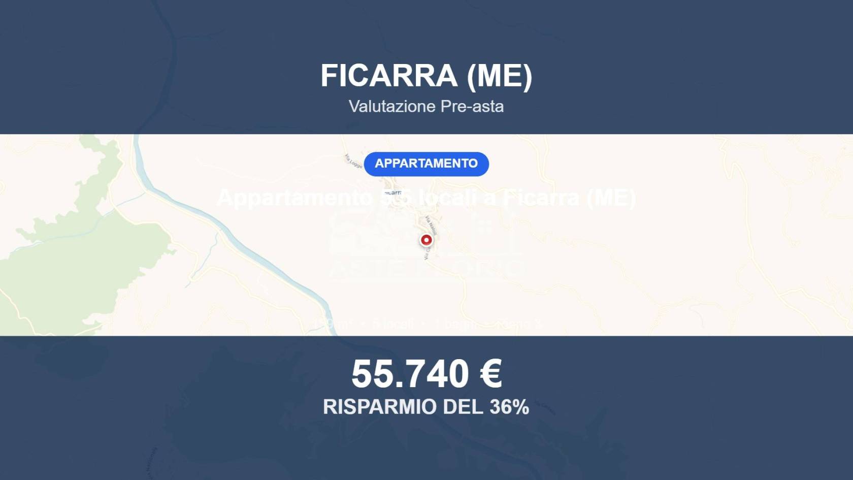 Appartamento in vendita a Ficarra