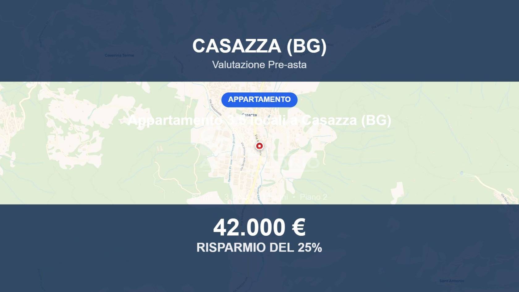 Appartamento in vendita a Casazza