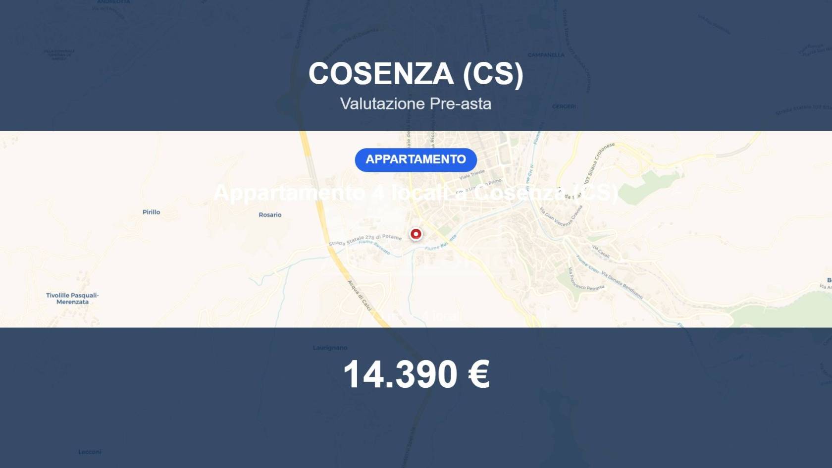 Appartamento in vendita a Cosenza