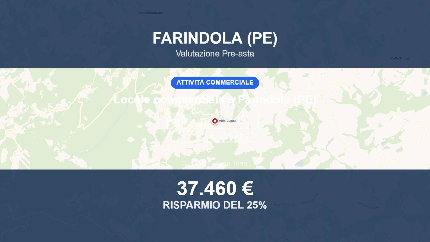 Appartamento in vendita a Farindola