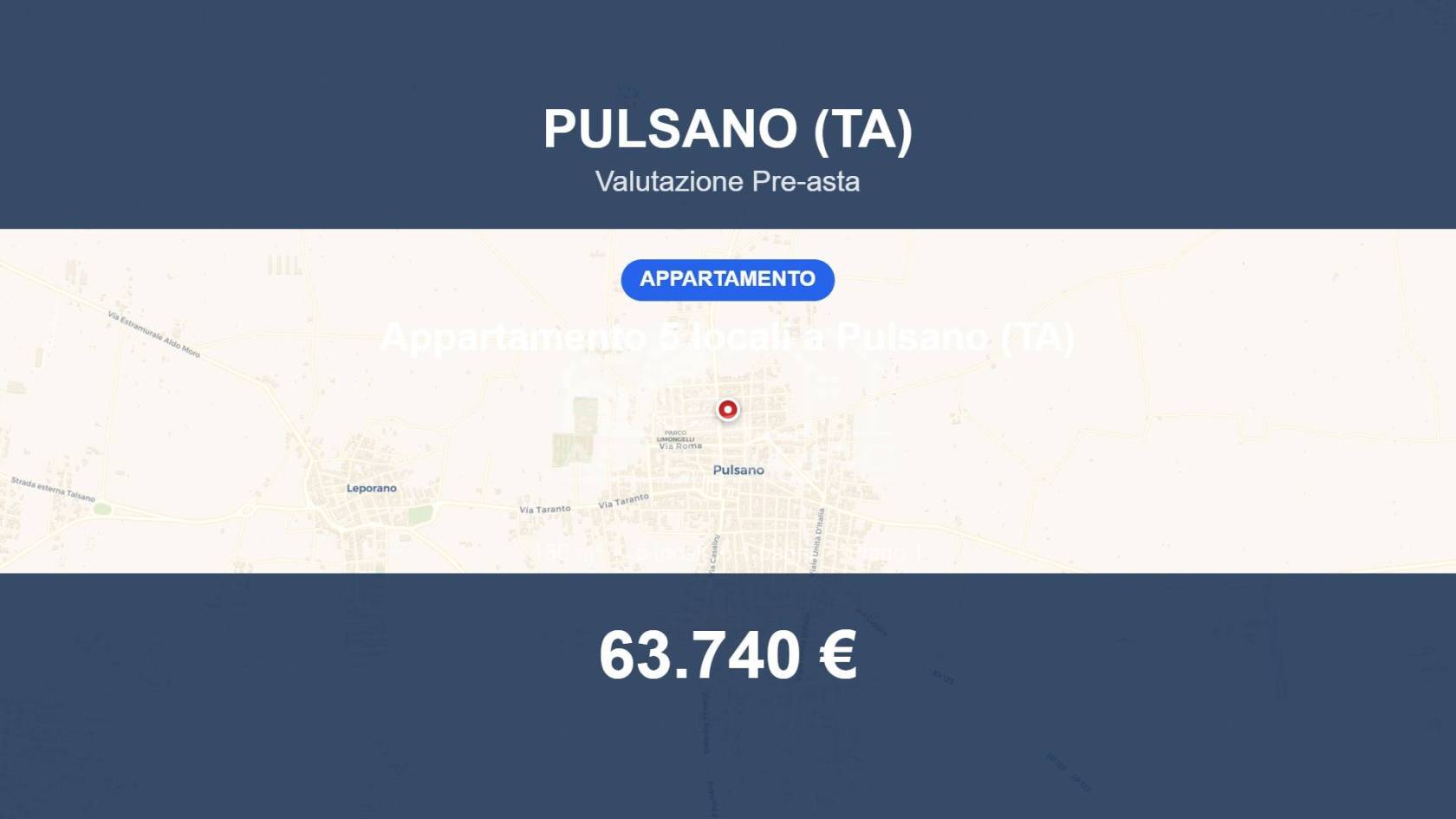Appartamento in vendita a Pulsano