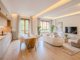 Trilocale via Elba, Washington, Milano
