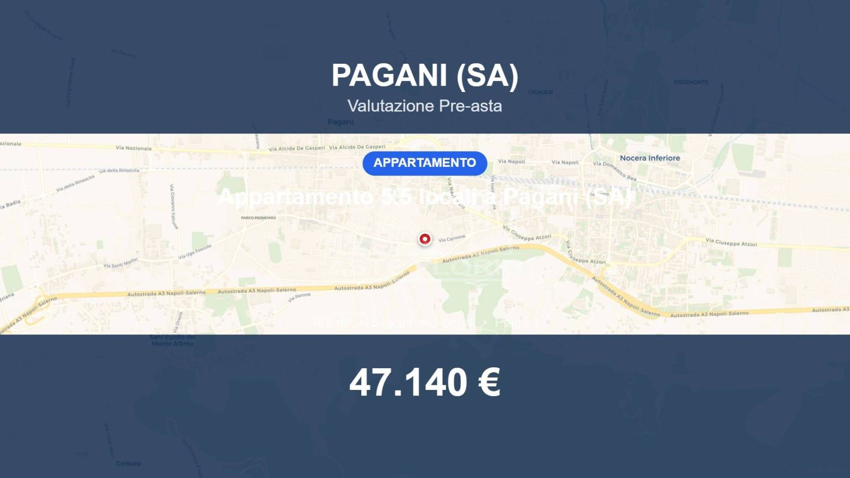 Appartamento in vendita a Pagani