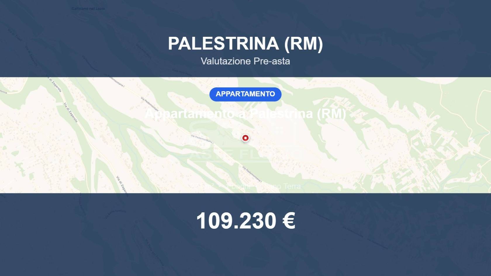 Appartamento in vendita a Palestrina