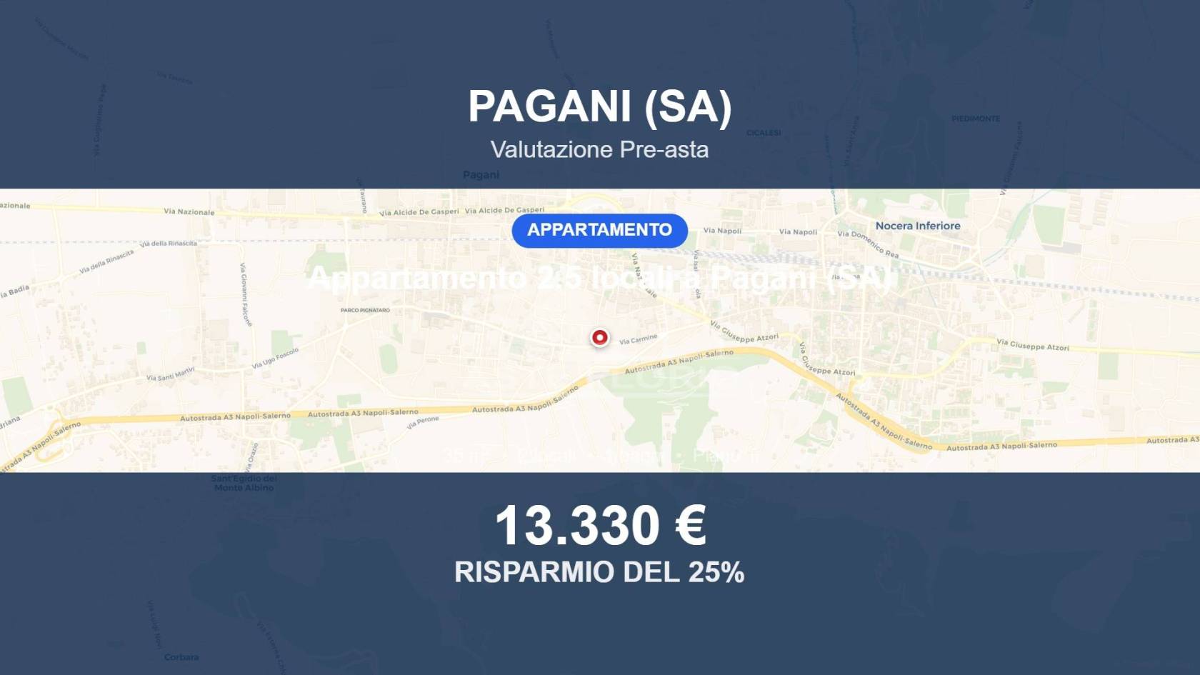 Appartamento in vendita a Pagani