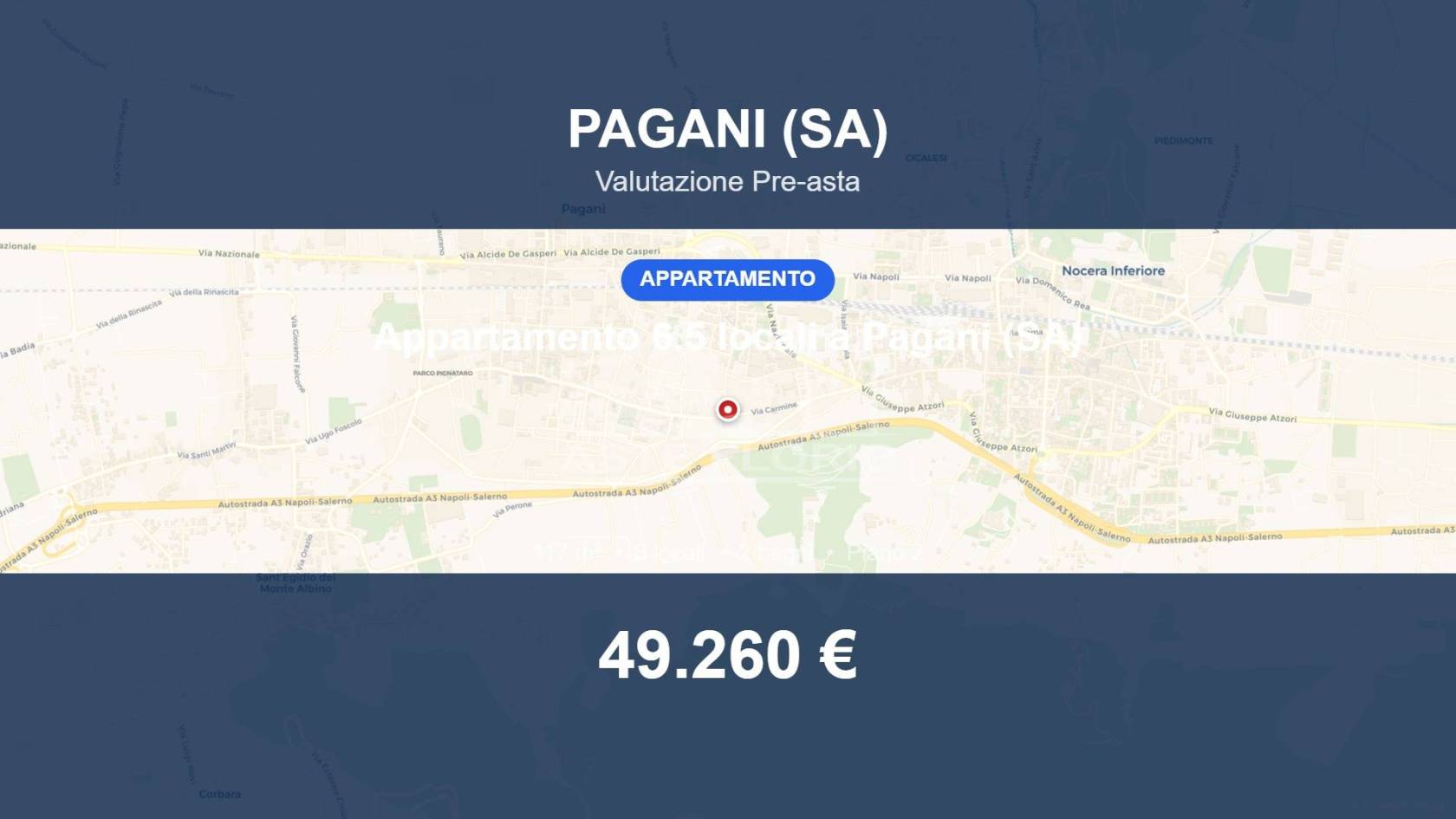 Appartamento in vendita a Pagani