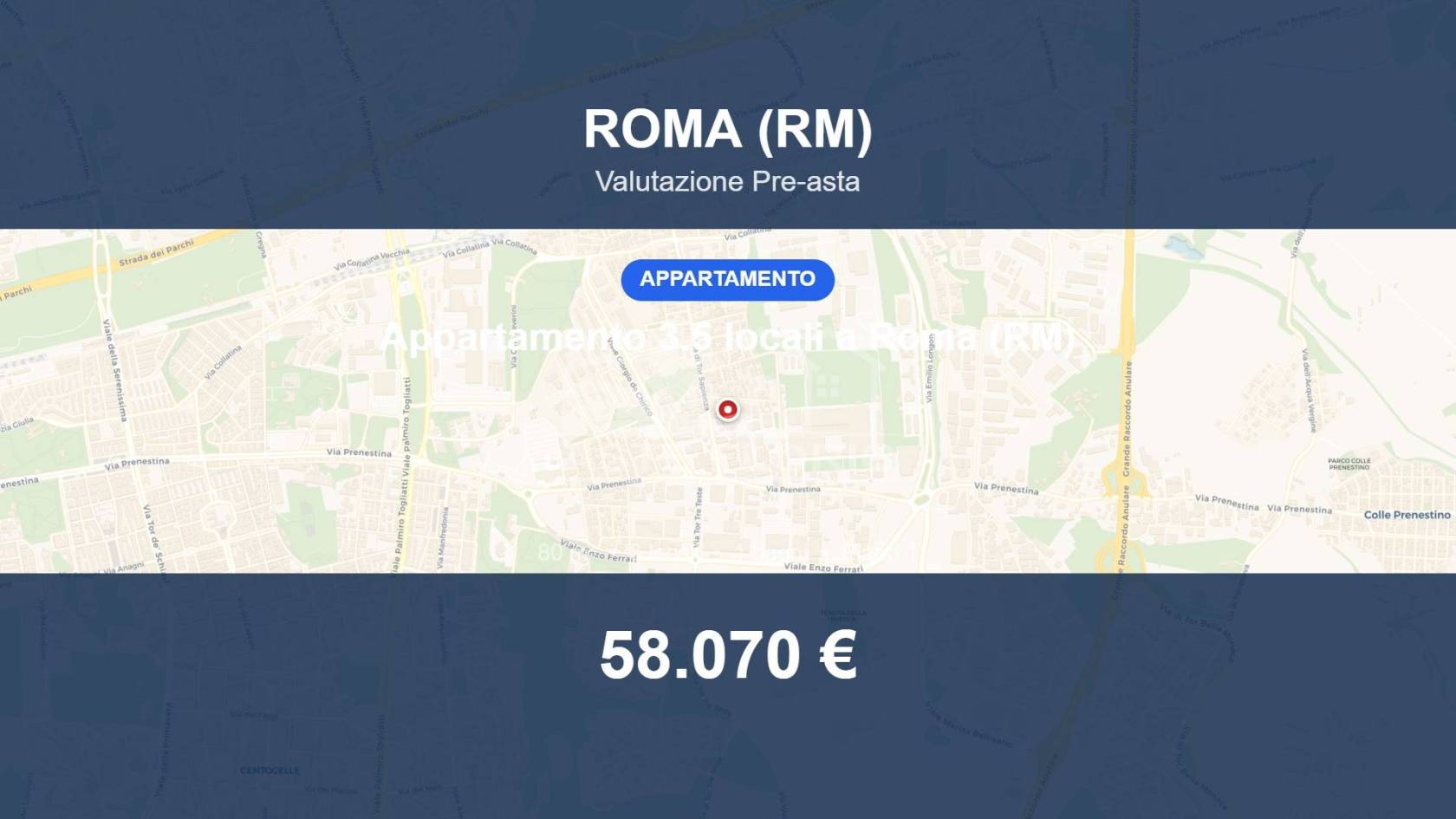 Appartamento in vendita a Roma