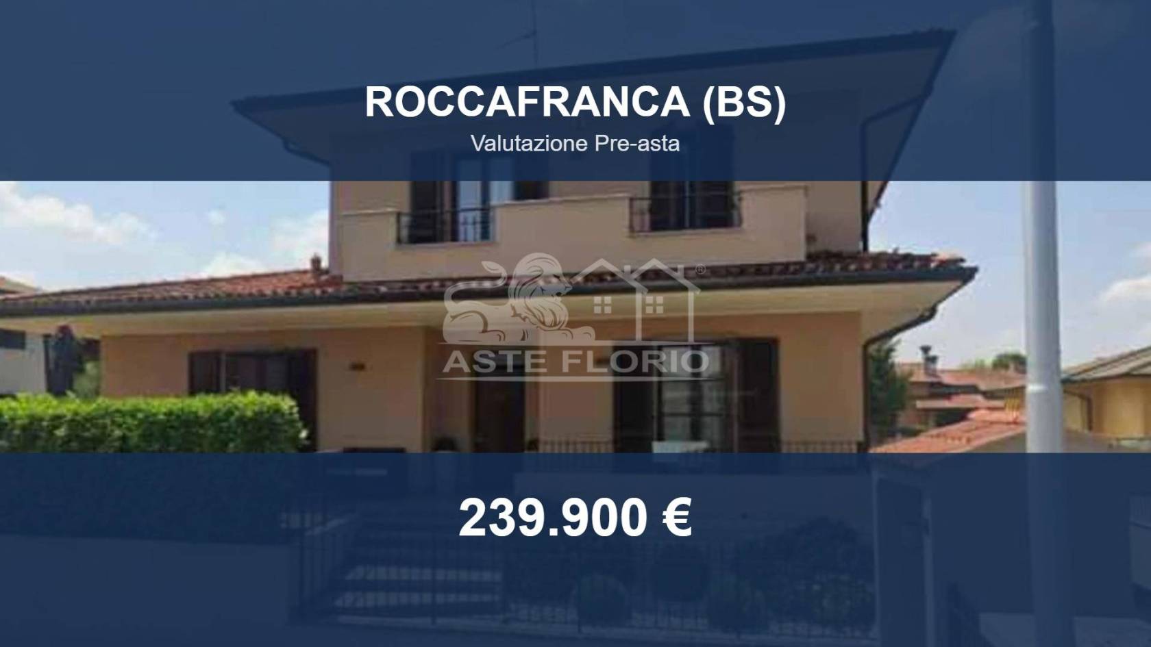 Appartamento in vendita a Roccafranca
