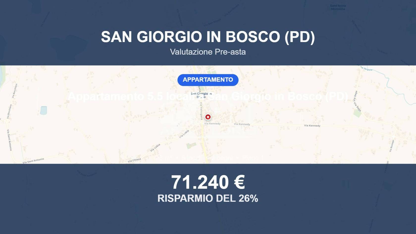 Appartamento in vendita a San Giorgio in Bosco
