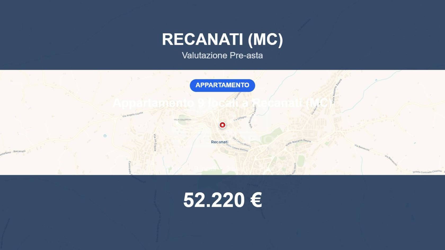 Appartamento in vendita a Recanati