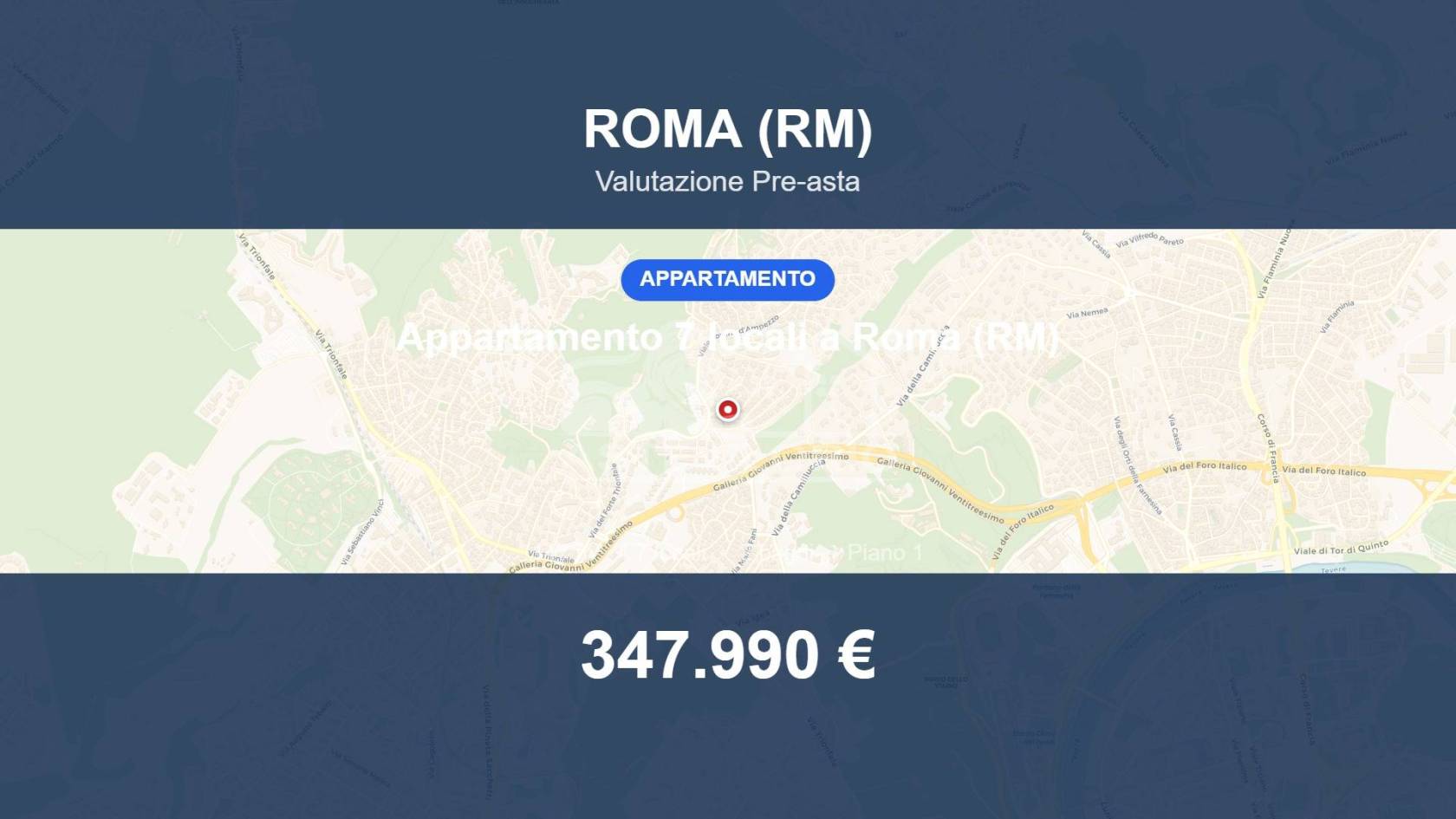 Appartamento in vendita a Roma