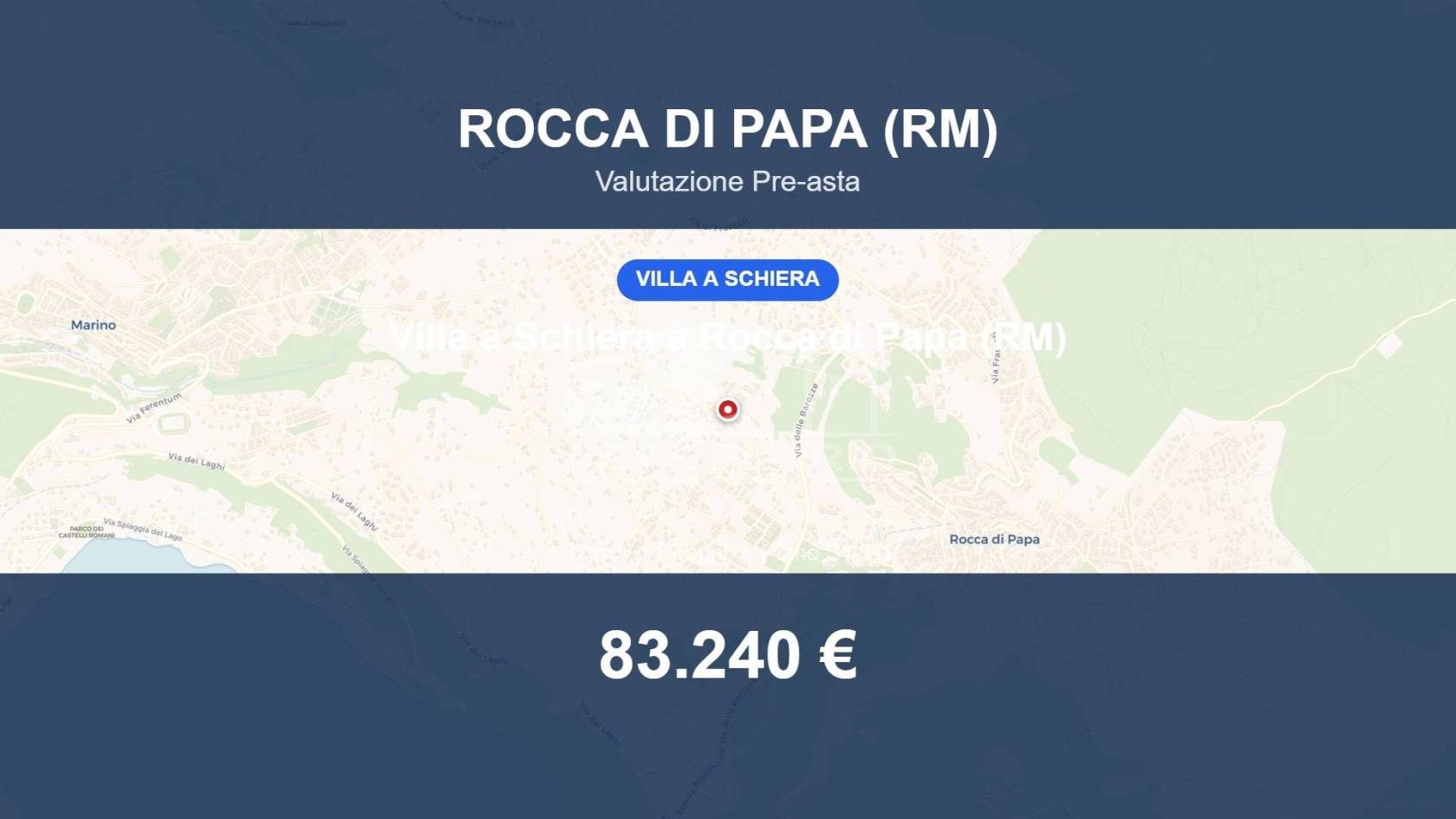 Villetta a schiera in vendita a Rocca di Papa