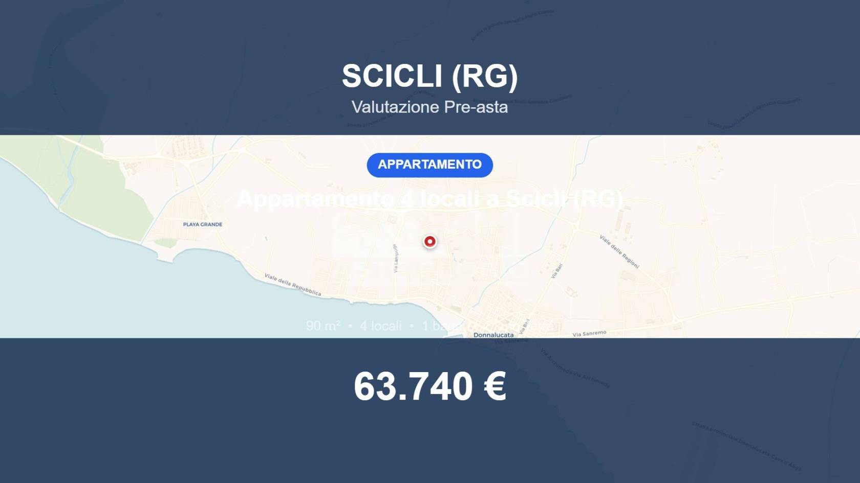 Appartamento in vendita a Scicli