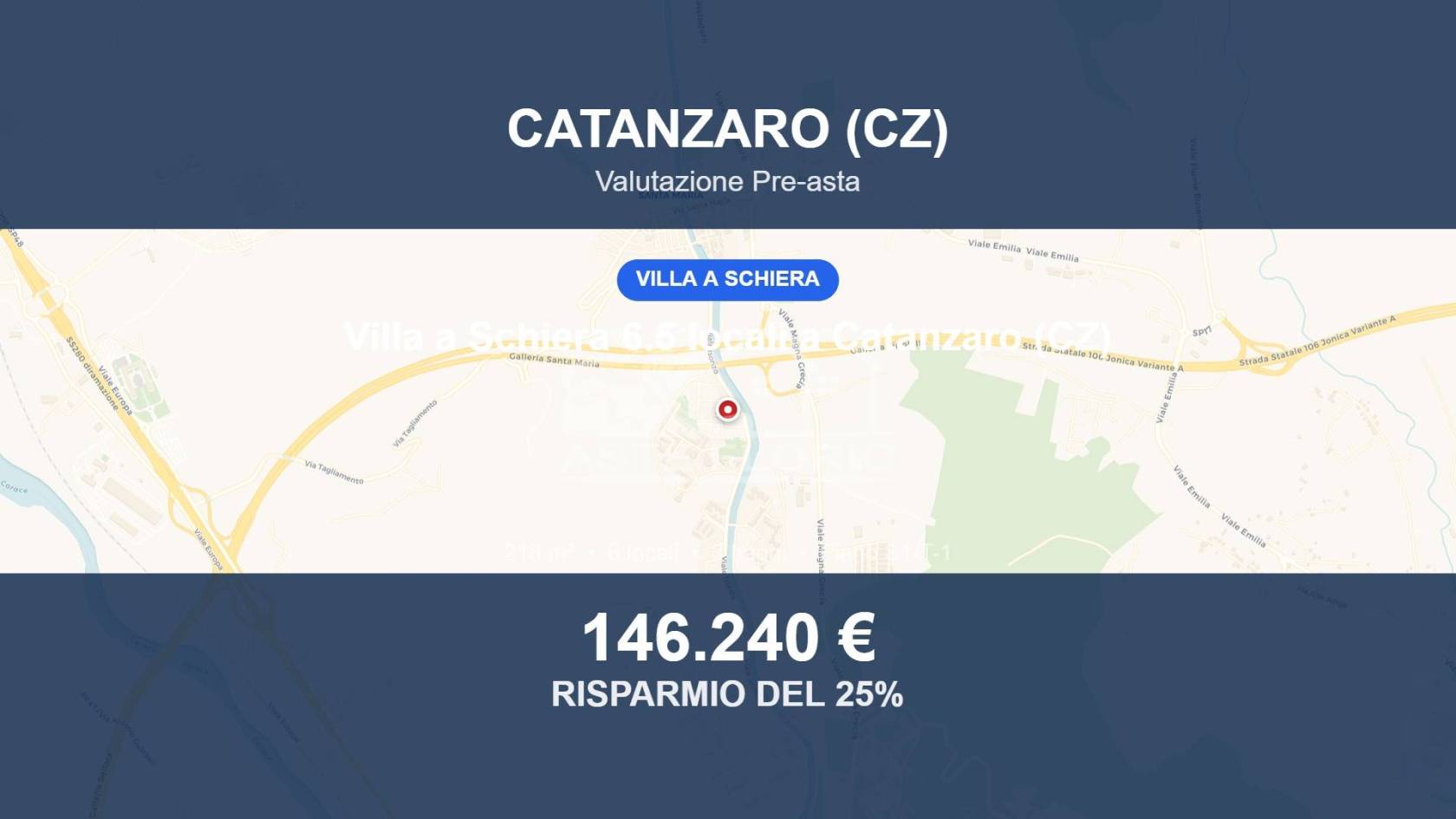 Villetta a schiera in vendita a Catanzaro