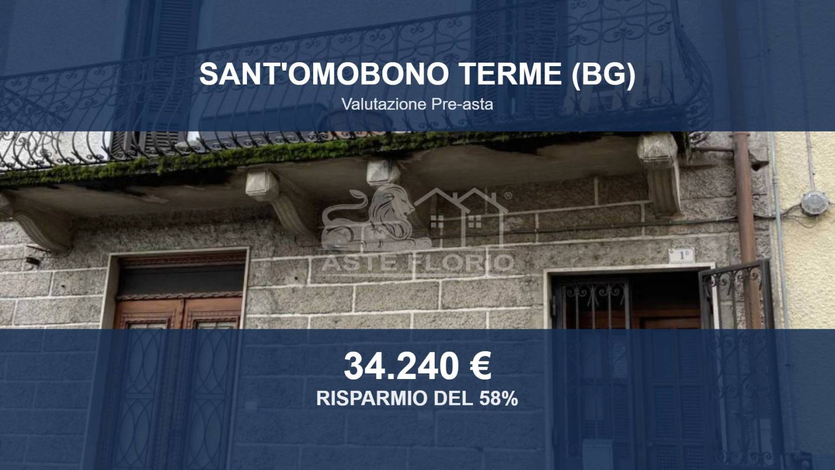 Appartamento in vendita a Sant'Omobono Terme