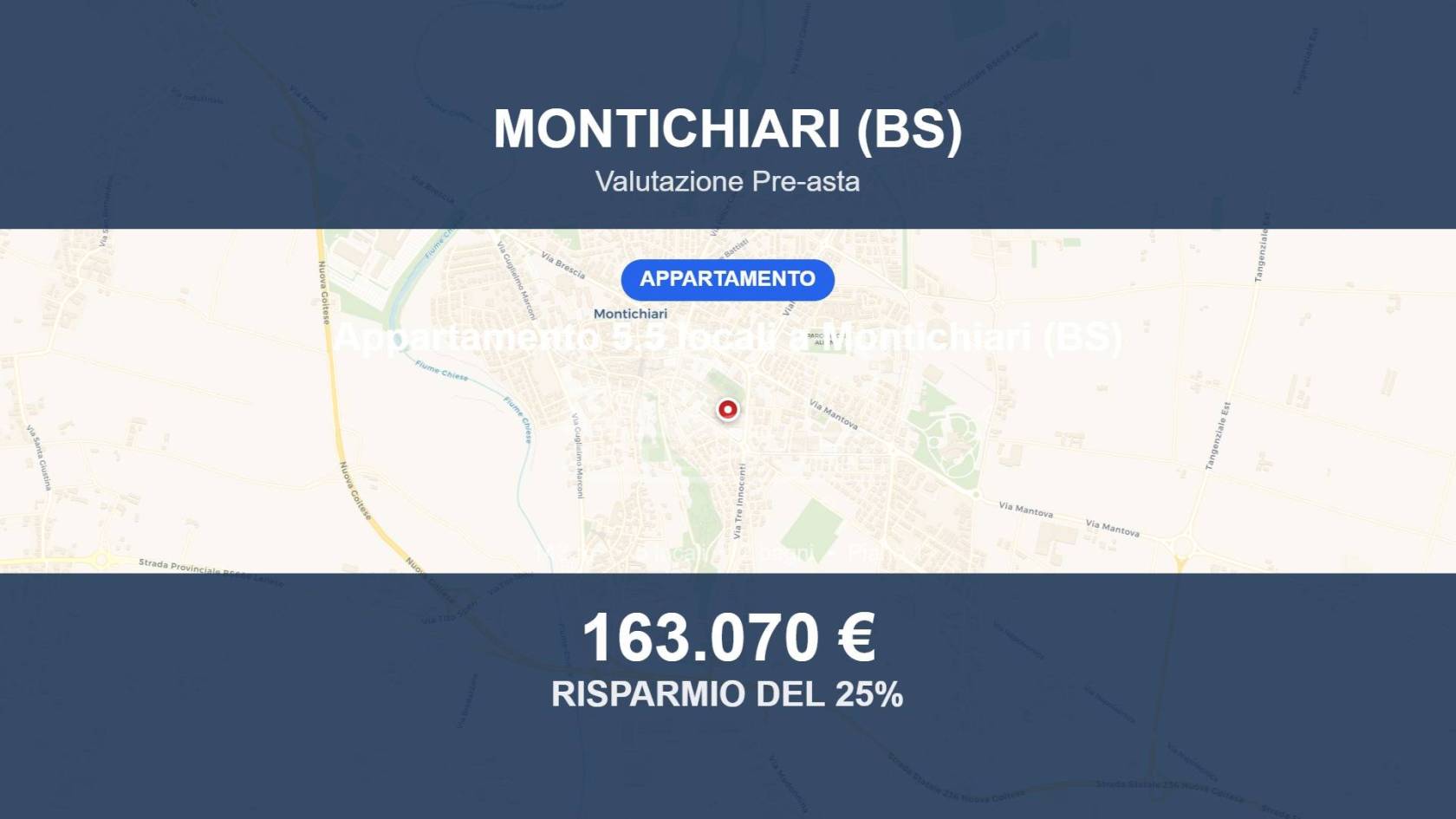 Appartamento in vendita a Montichiari