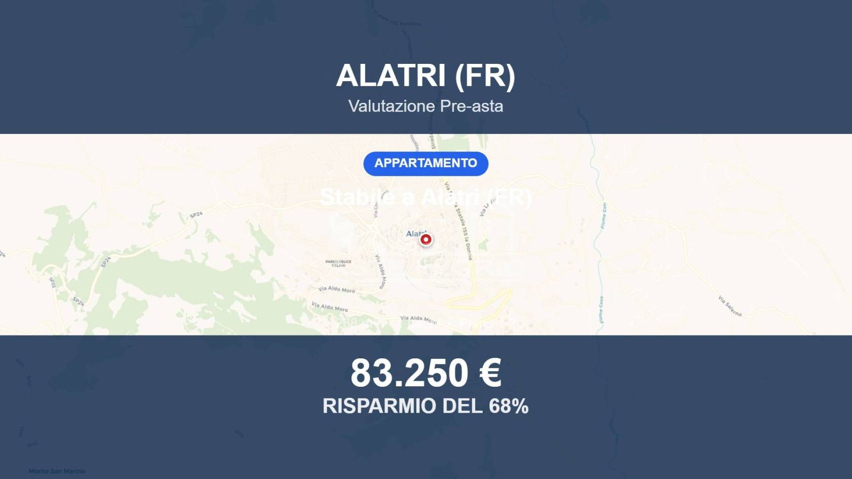 Appartamento in vendita a Alatri