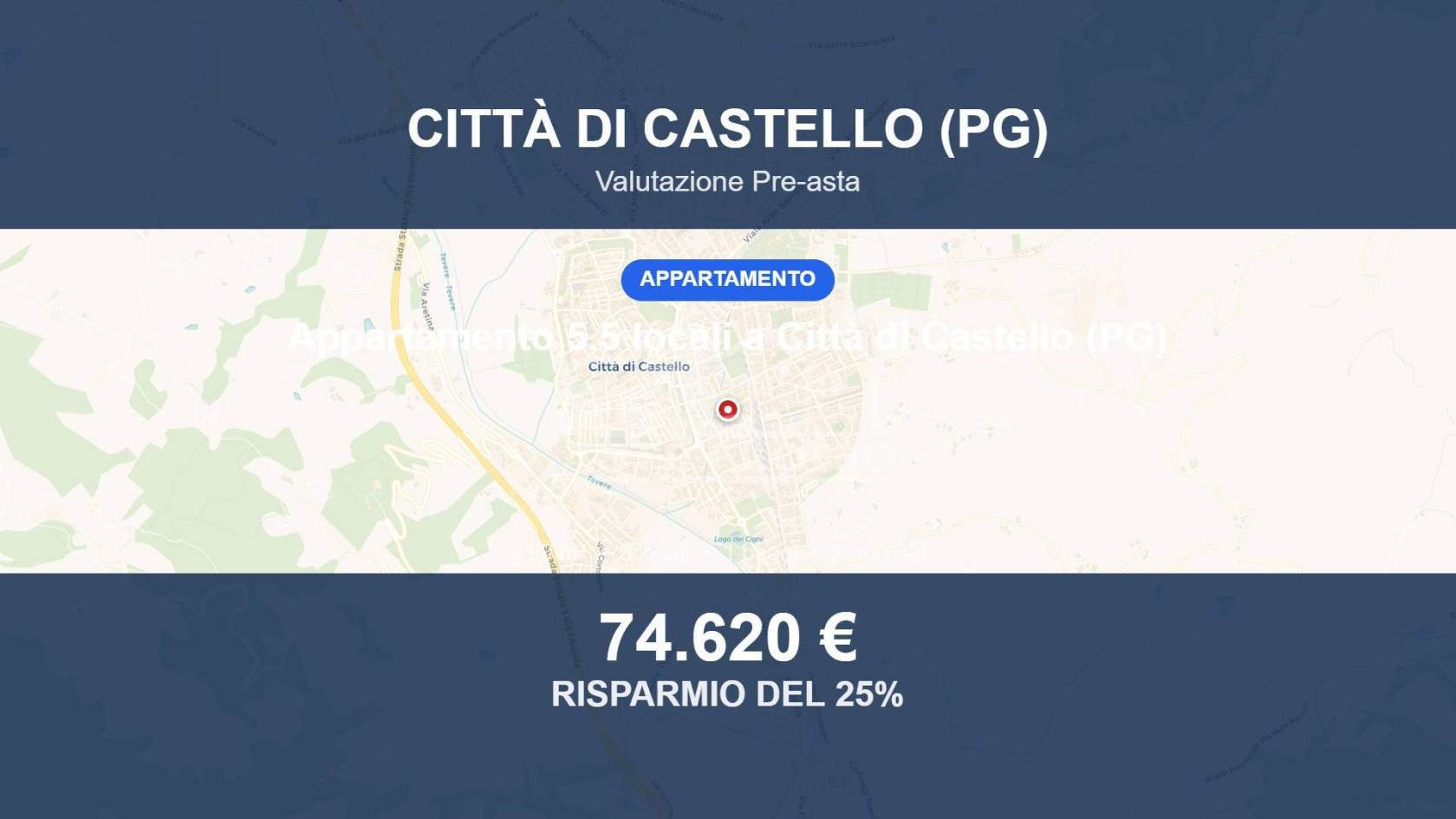 Appartamento in vendita a Città di Castello