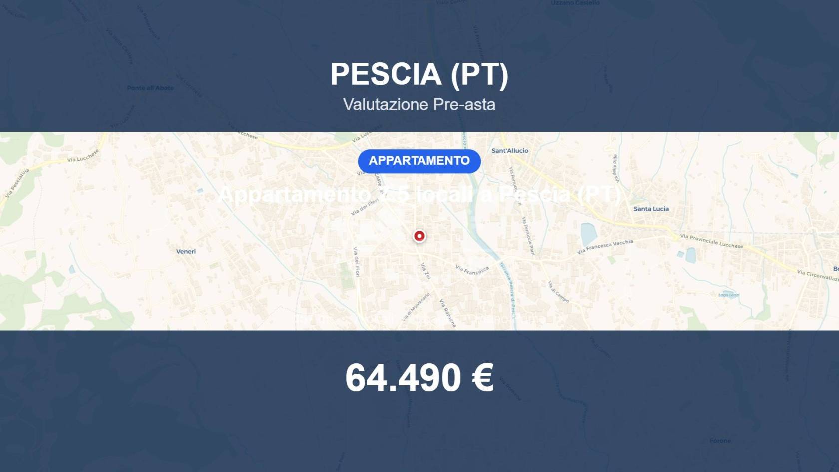 Appartamento in vendita a Pescia