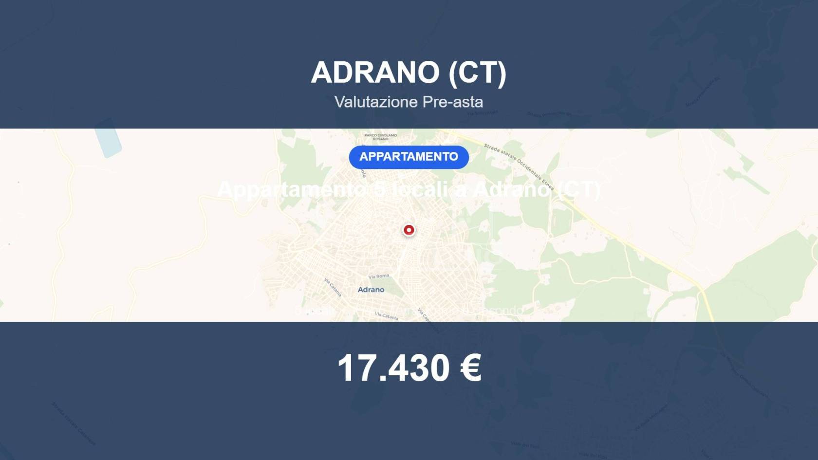Appartamento in vendita a Adrano