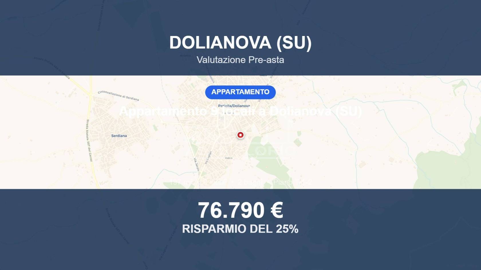 Appartamento in vendita a Dolianova