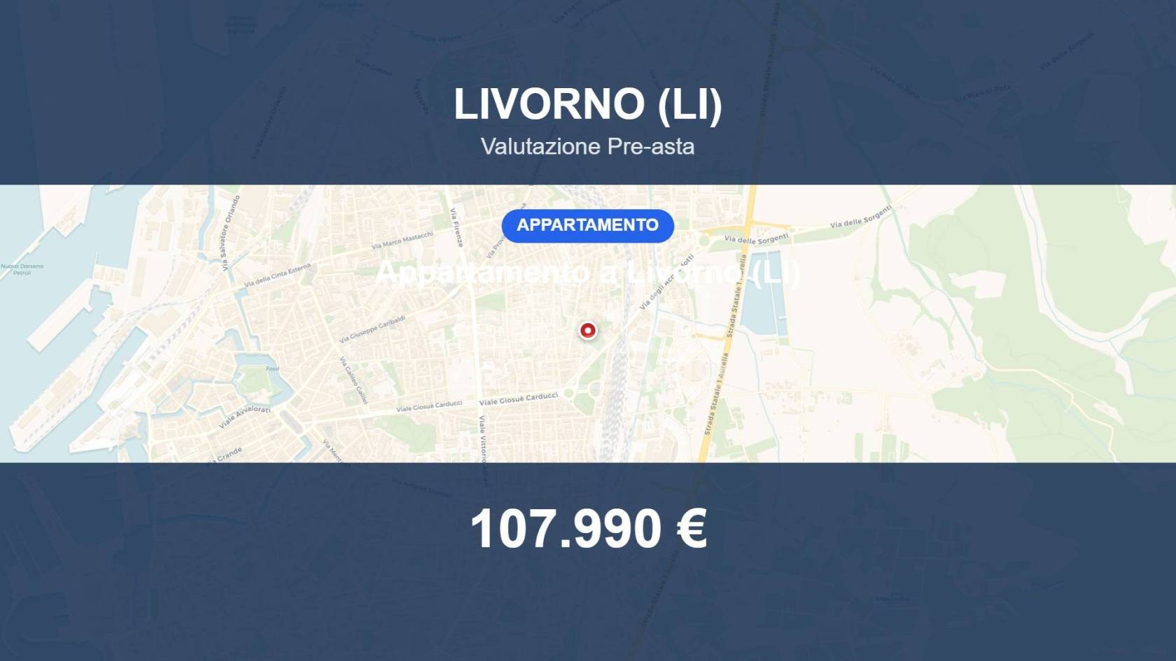 Appartamento in vendita a Livorno