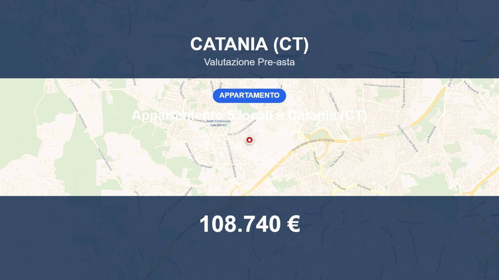 Appartamento in vendita a Catania